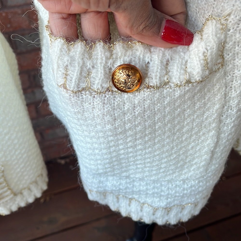 POL Wool Mohair Blend Vintage Cardigan Sweater - Picture 14 of 16